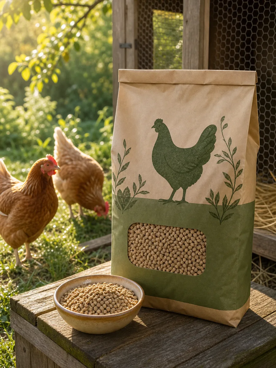 Sac de granulés complets pour poules pondeuses